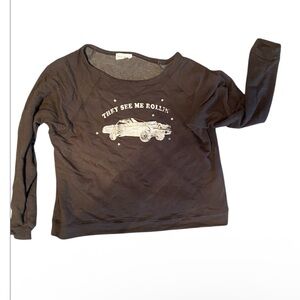 Charcoal Graphic Sweatshirt